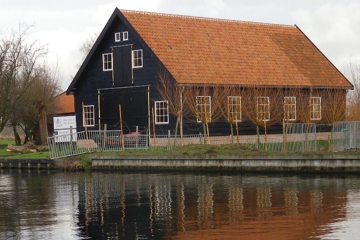 (Polder Poelgeest). Foto van Jos Gerrese.
Scheepswerf Klaas Hennepoel